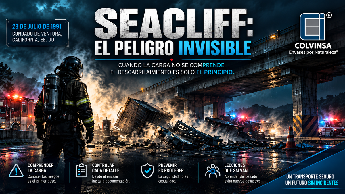 ¿Por qué el envase es clave en el transporte seguro de sustancias peligrosas?