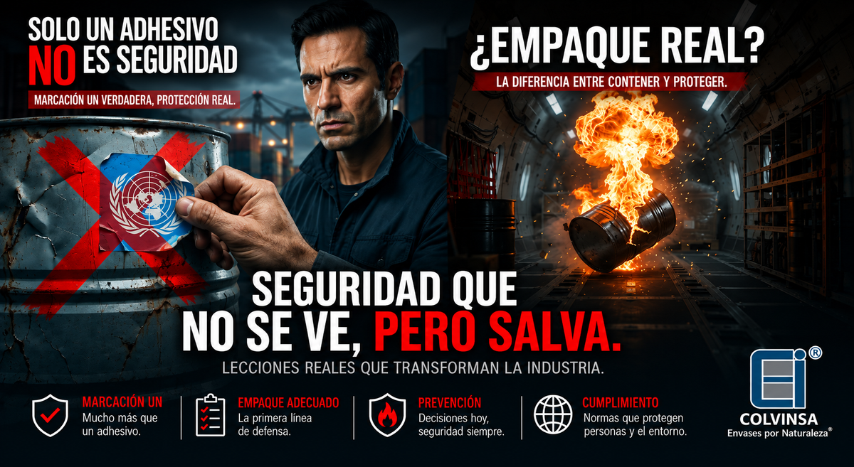 ¿Cómo verificar un envase certificado UN antes de comprarlo?