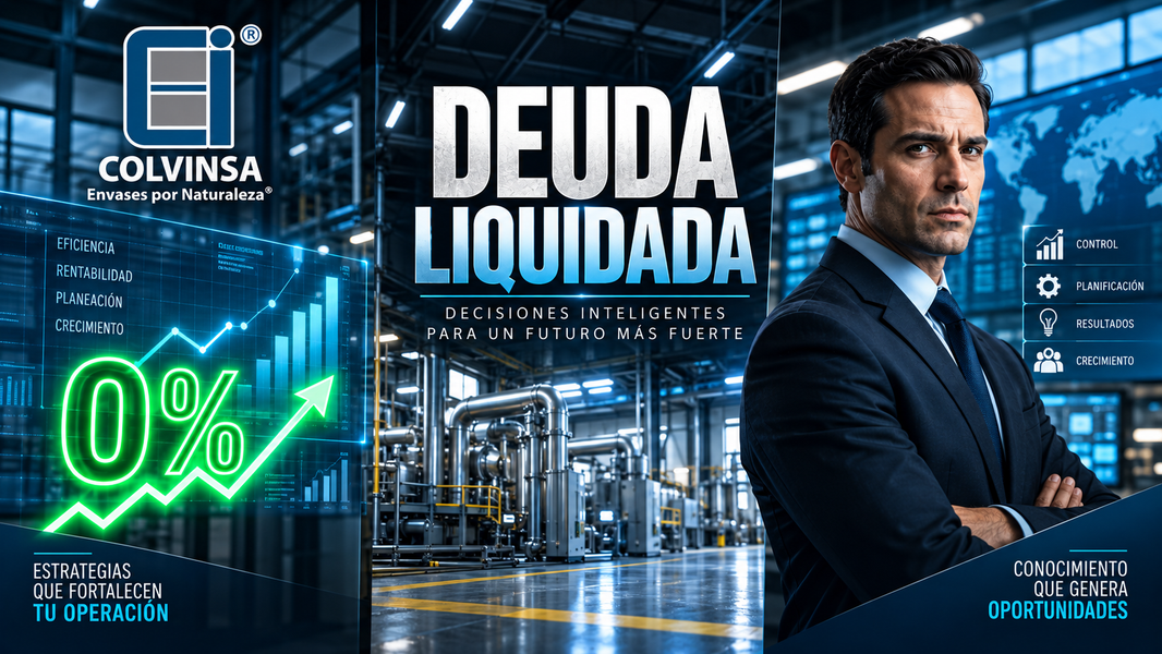 ¿Qué pasa con un envase industrial después de contener un producto químico?